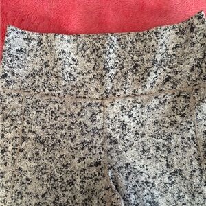 Athleta Gray and Black Patterned Leggings